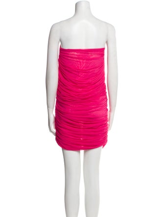 Des Phemmes Strapless Mini Dress