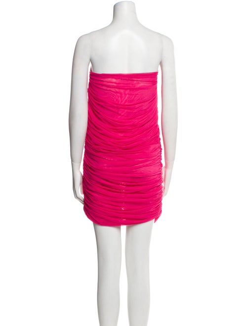 Des Phemmes Strapless Mini Dress