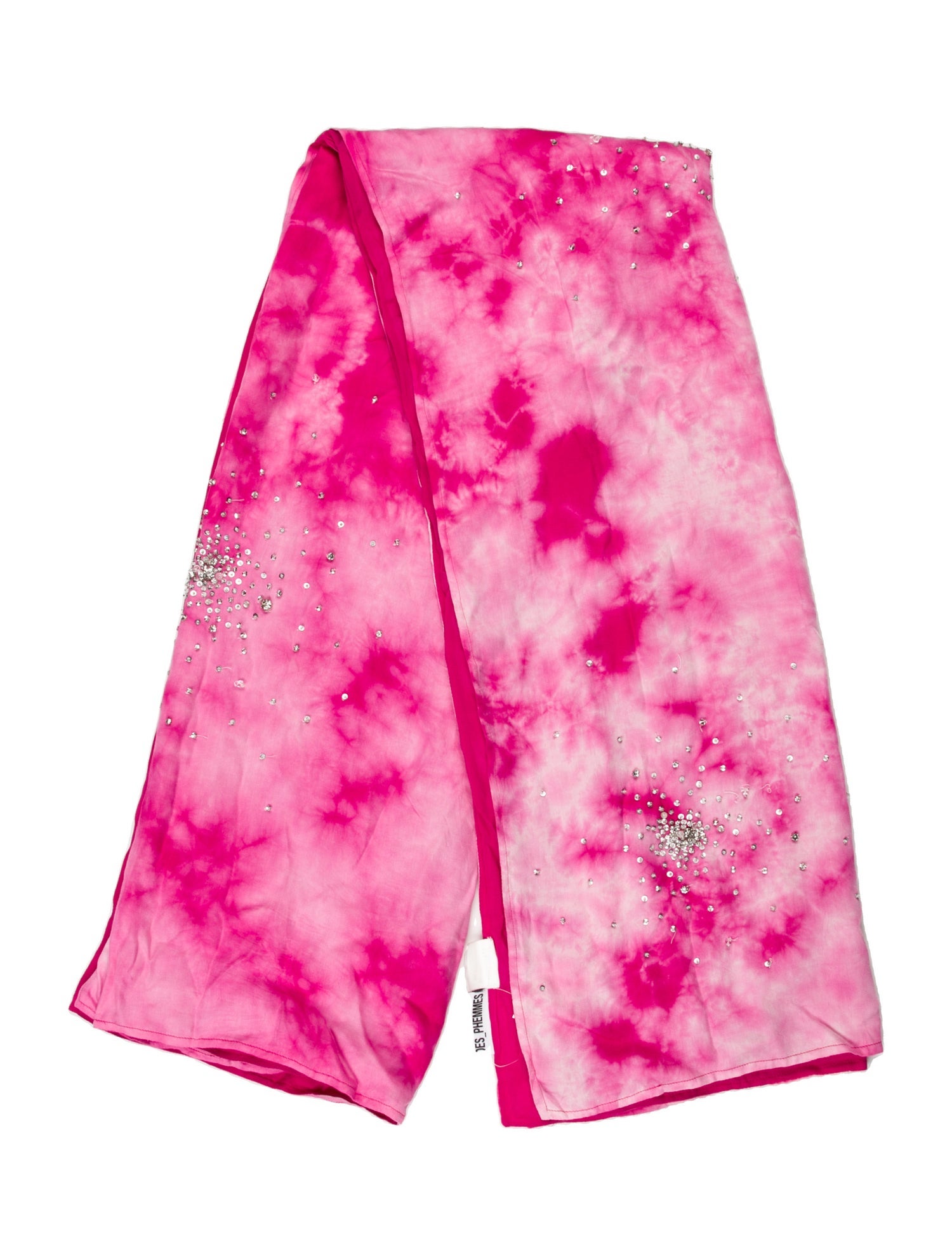 Des Phemmes Floral Print Scarf