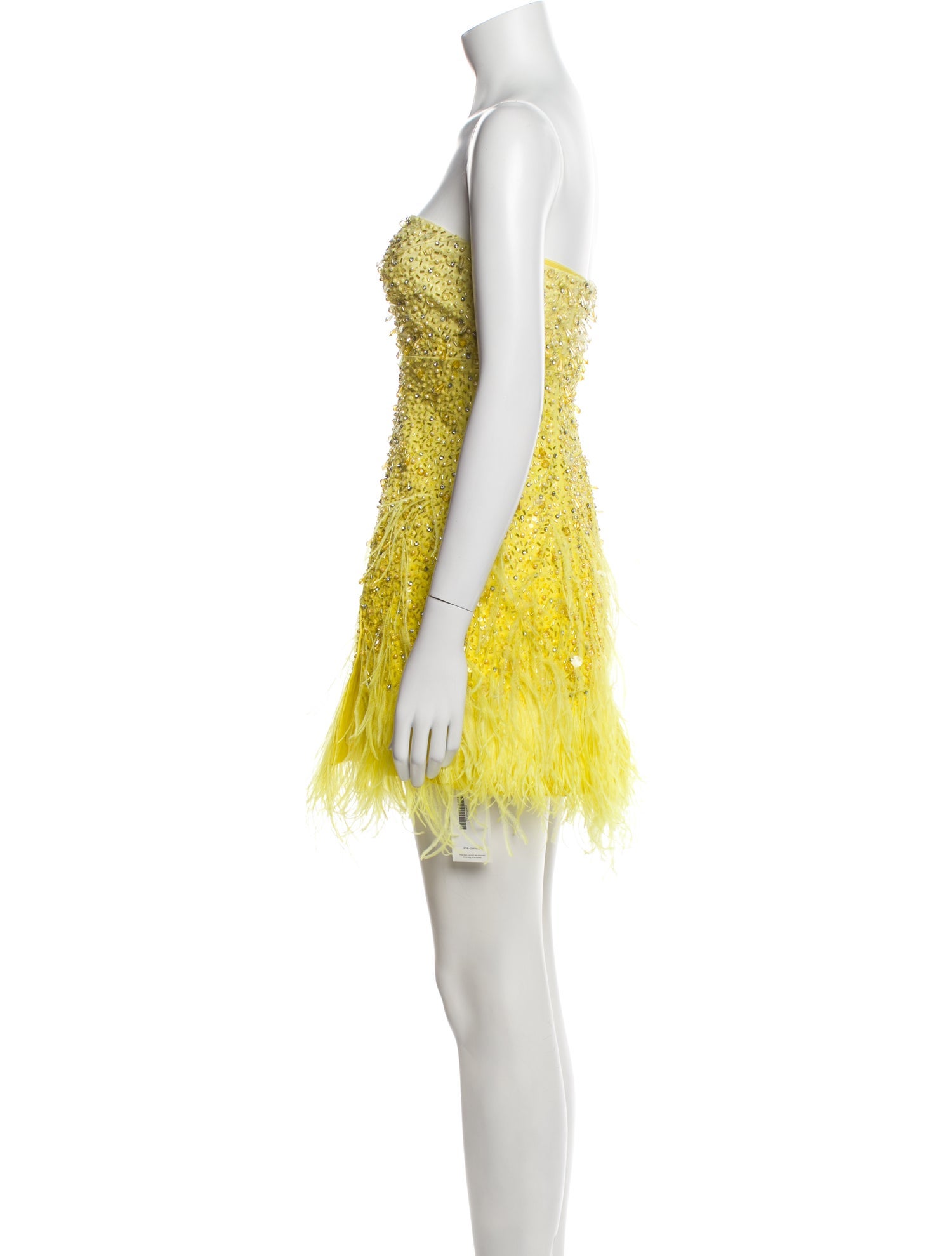 Des Phemmes Strapless Mini Dress