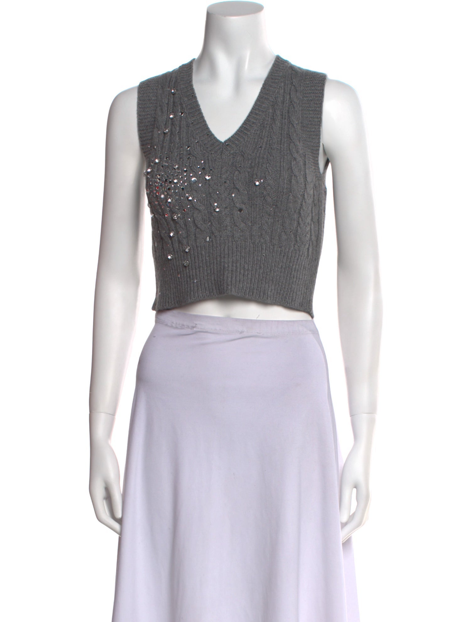 Des Phemmes V-Neck Sweater