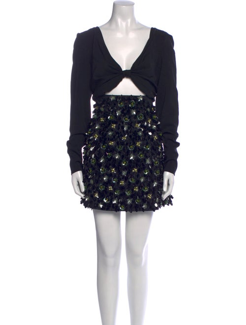 Des Phemmes Patterned Mini Dress