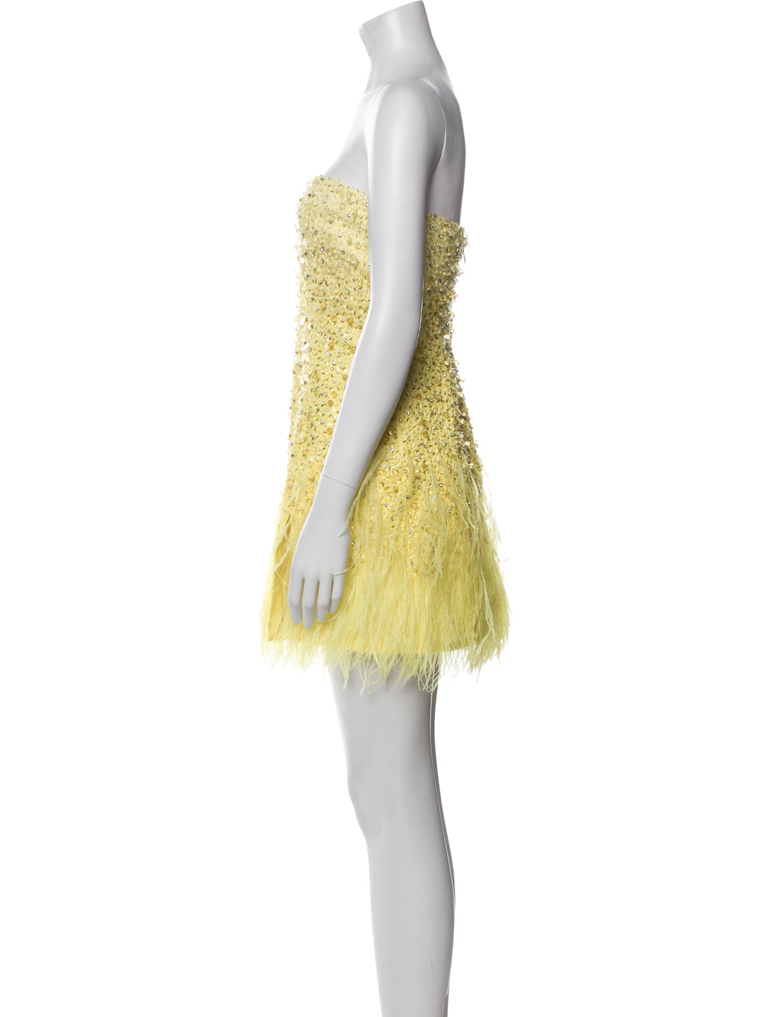 Des Phemmes Strapless Mini Dress