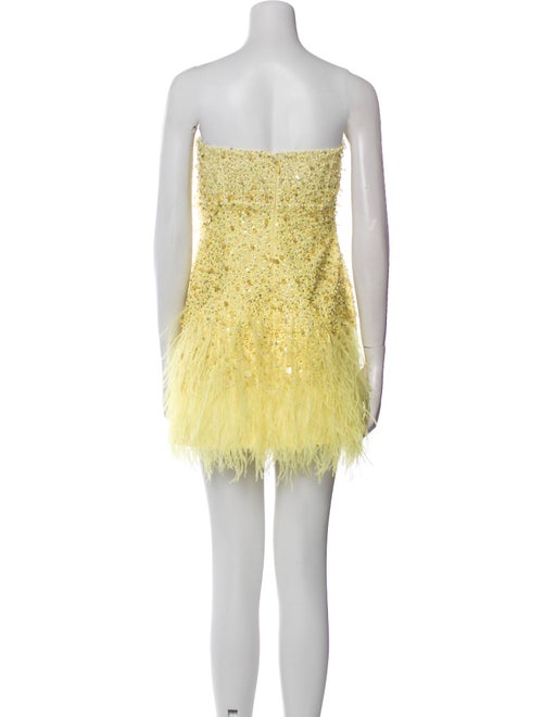 Des Phemmes Strapless Mini Dress