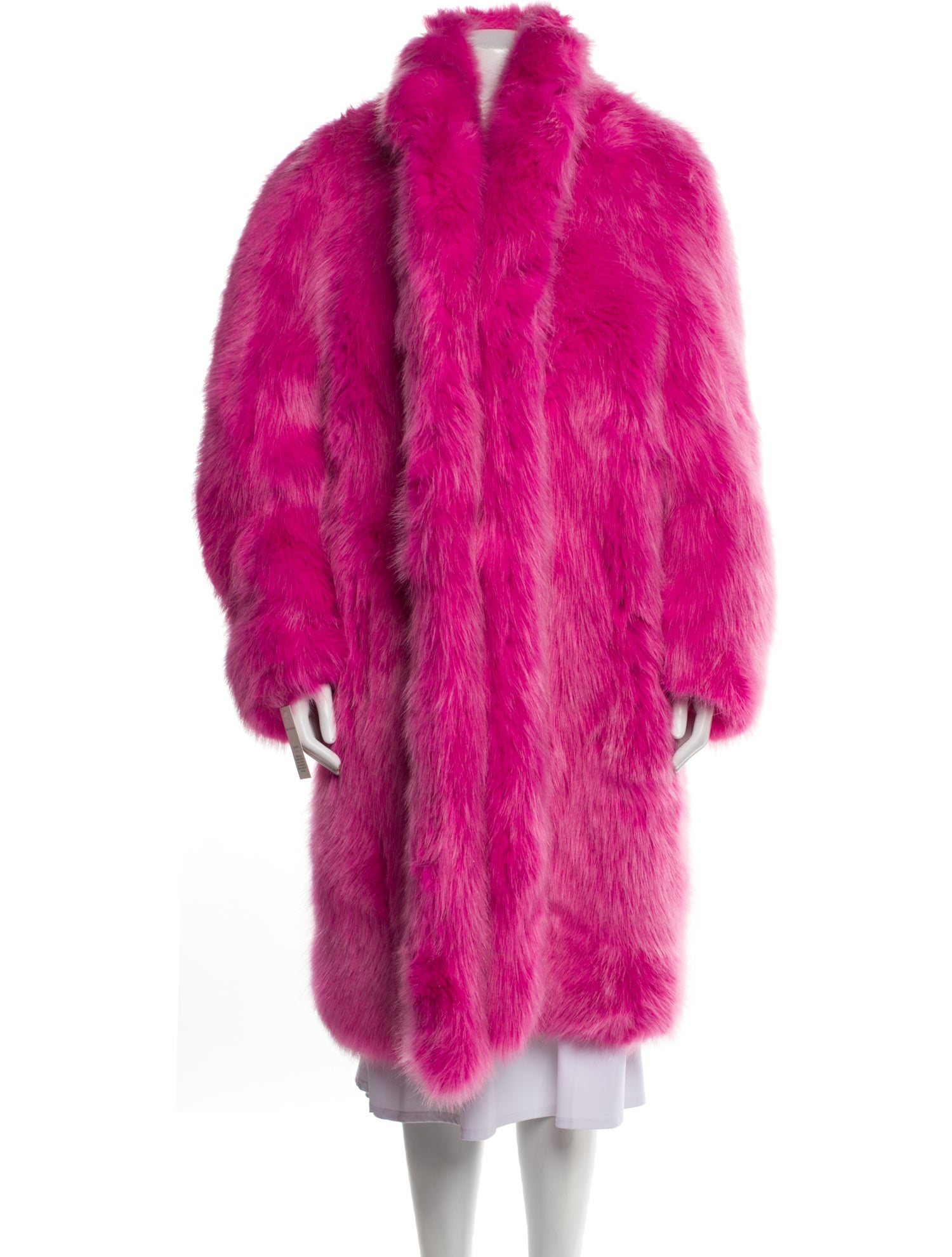 Des Phemmes Faux Fur Coat w/ Tags