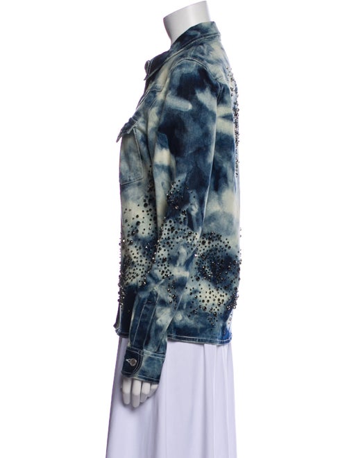 Des Phemmes Printed Denim Jacket