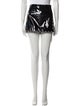 Des Phemmes Faux Leather Mini Skirt