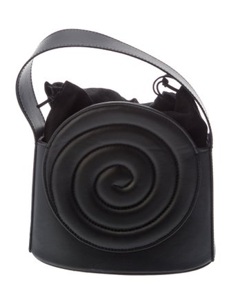D'estree Leather Top Handle Bag