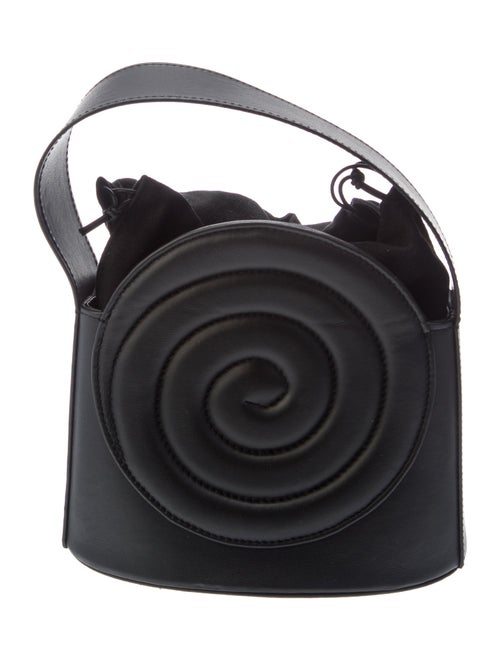 D'estree Leather Top Handle Bag