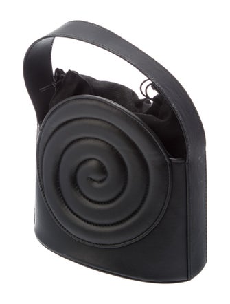 D'estree Leather Top Handle Bag