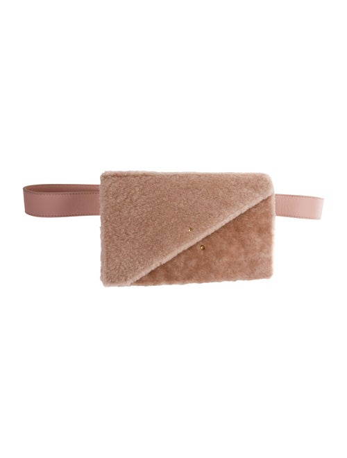 D'estree Shearling Belt Bag
