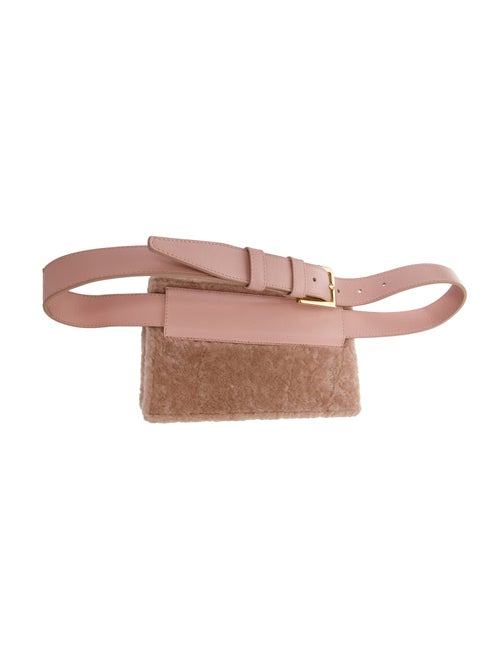 D'estree Shearling Belt Bag