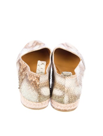 Devi Kroell Python Espadrilles
