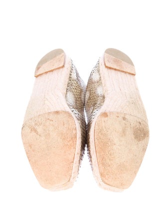 Devi Kroell Python Espadrilles