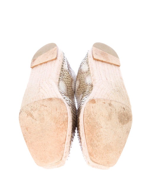 Devi Kroell Python Espadrilles