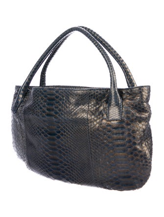 Devi Kroell Metallic Python Bag - Handbags - DEV21207 | The RealReal