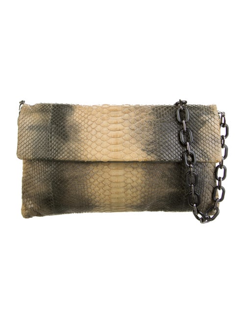 Devi Kroell Python Chain-Link Shoulder Bag