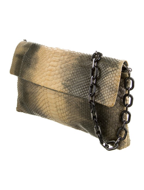 Devi Kroell Python Chain-Link Shoulder Bag