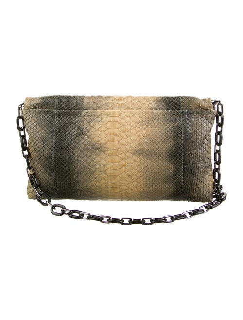 Devi Kroell Python Chain-Link Shoulder Bag