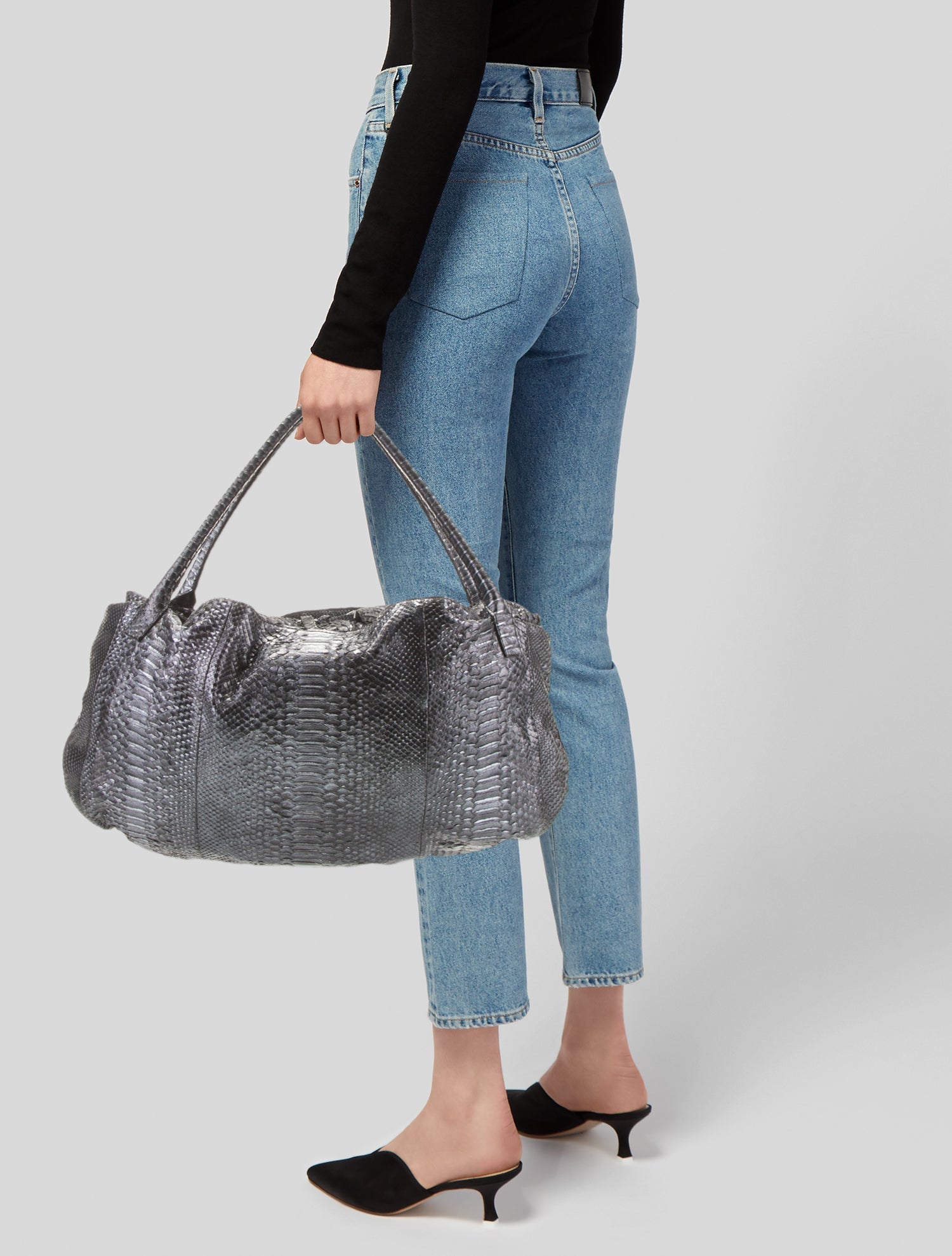 Devi Kroell Python Shoulder Bag