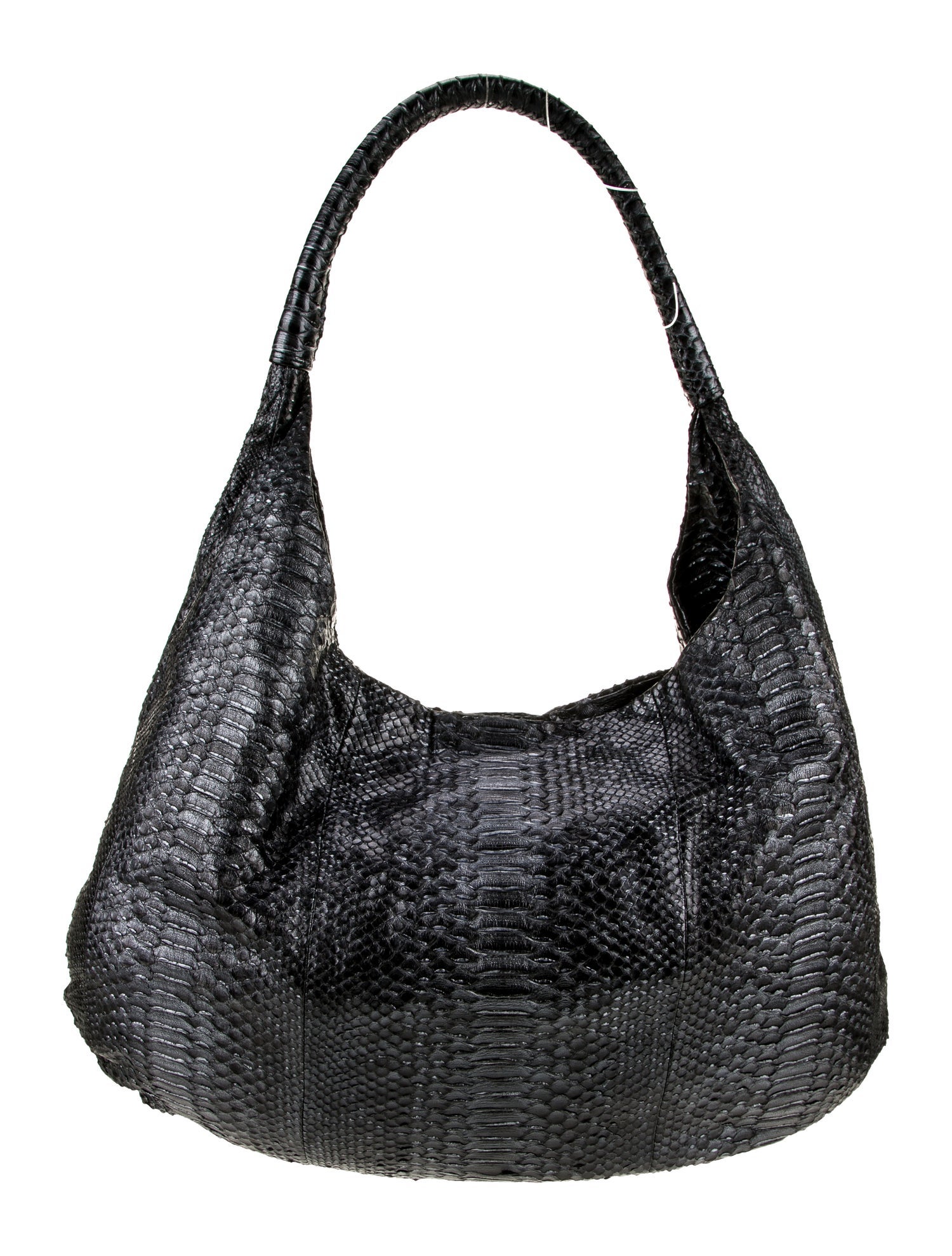 Devi Kroell Python Hobo - Blue Hobos, Handbags - DEV22964 | The RealReal
