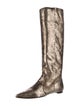 Devi Kroell Snakeskin Animal Print Boots