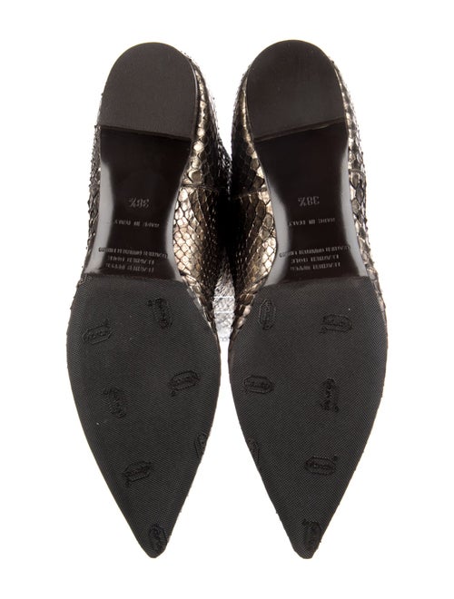 Devi Kroell Snakeskin Animal Print Boots