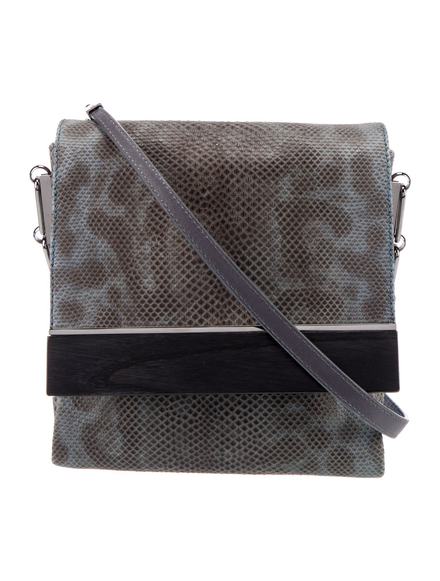 Devi Kroell Leather Messenger Bag