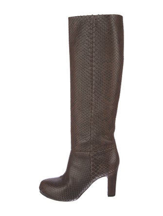 Devi Kroell Snakeskin Boots