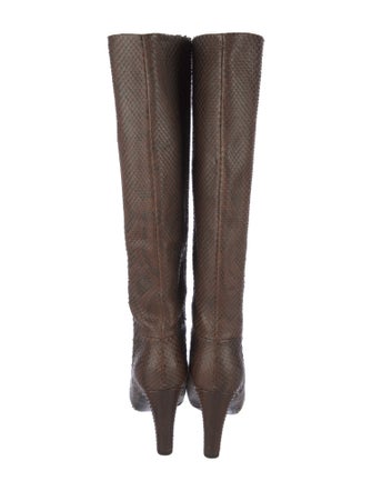 Devi Kroell Snakeskin Boots