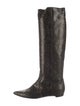 Devi Kroell Python Animal Print Riding Boots