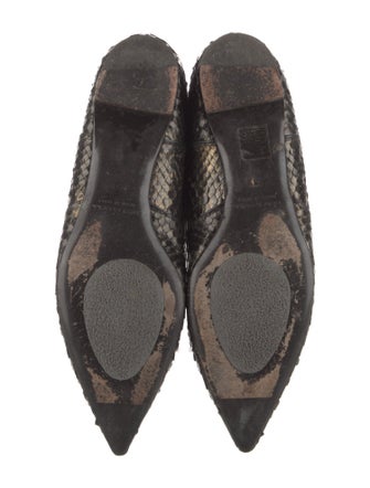 Devi Kroell Python Animal Print Riding Boots