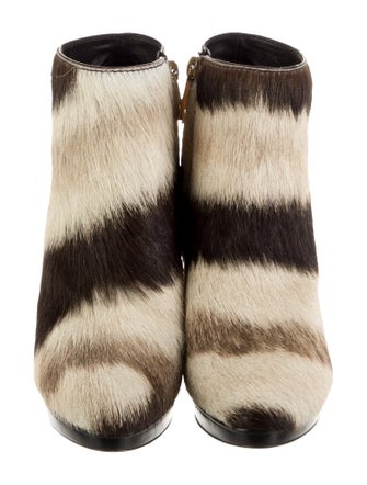 Devi Kroell Ponyhair Printed Boots