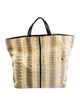Devi Kroell Embossed Leather Tote
