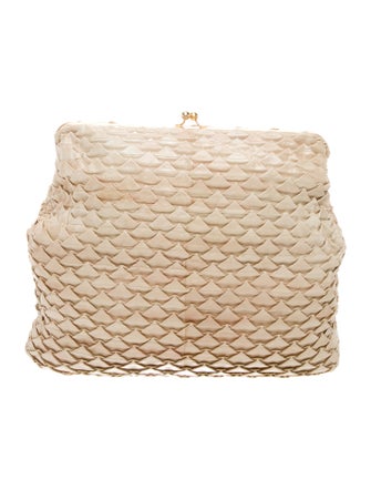 Devi Kroell Leather Evening Bag