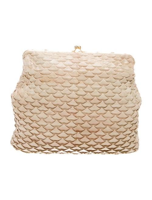 Devi Kroell Leather Evening Bag