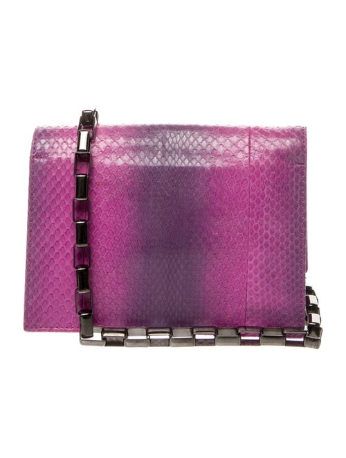 Devi Kroell Snakeskin Shoulder Bag