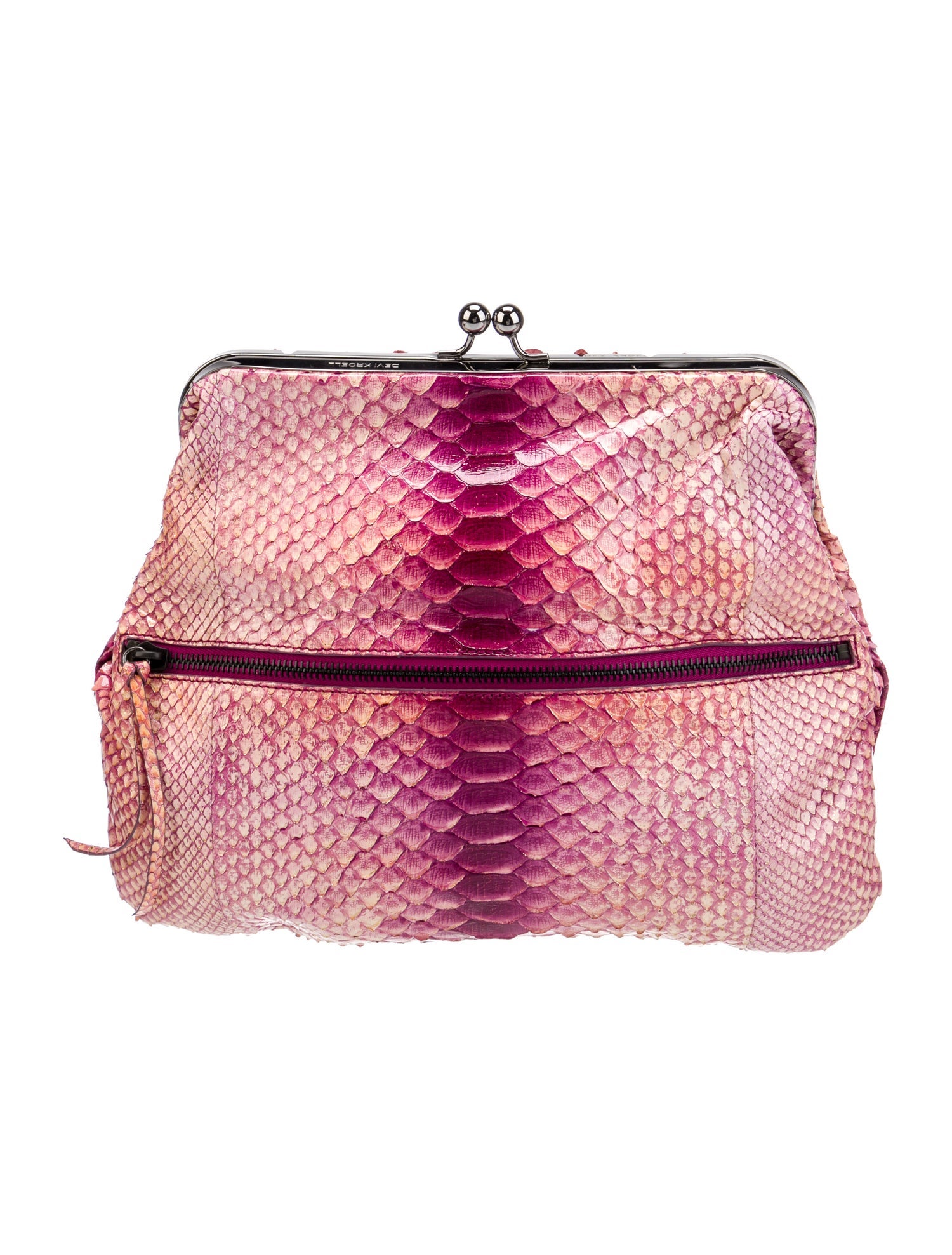 Devi Kroell Snakeskin Minaudière