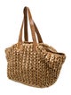 Devi Kroell Straw Shoulder Bag