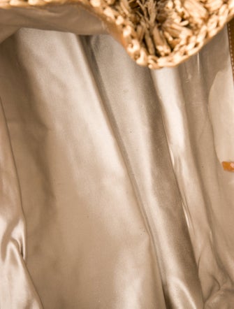 Devi Kroell Straw Shoulder Bag