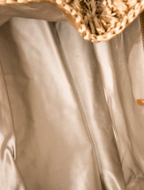 Devi Kroell Straw Shoulder Bag