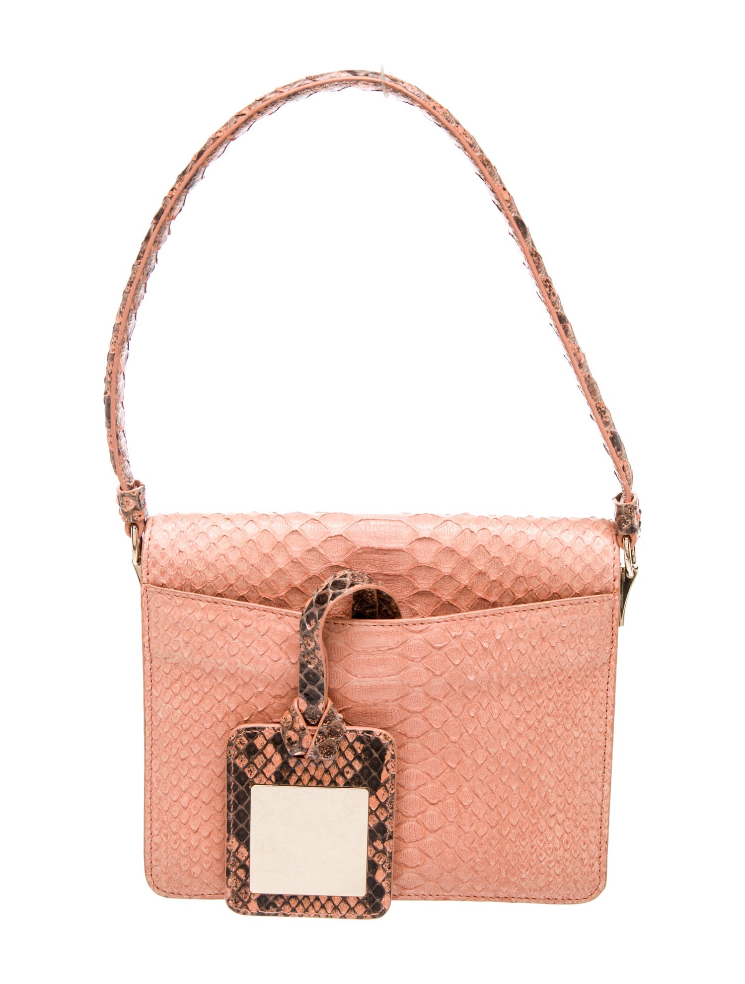 Devi Kroell Python Top Handle Bag