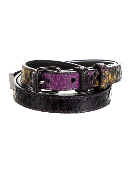 Devi Kroell Skinny Python Belt