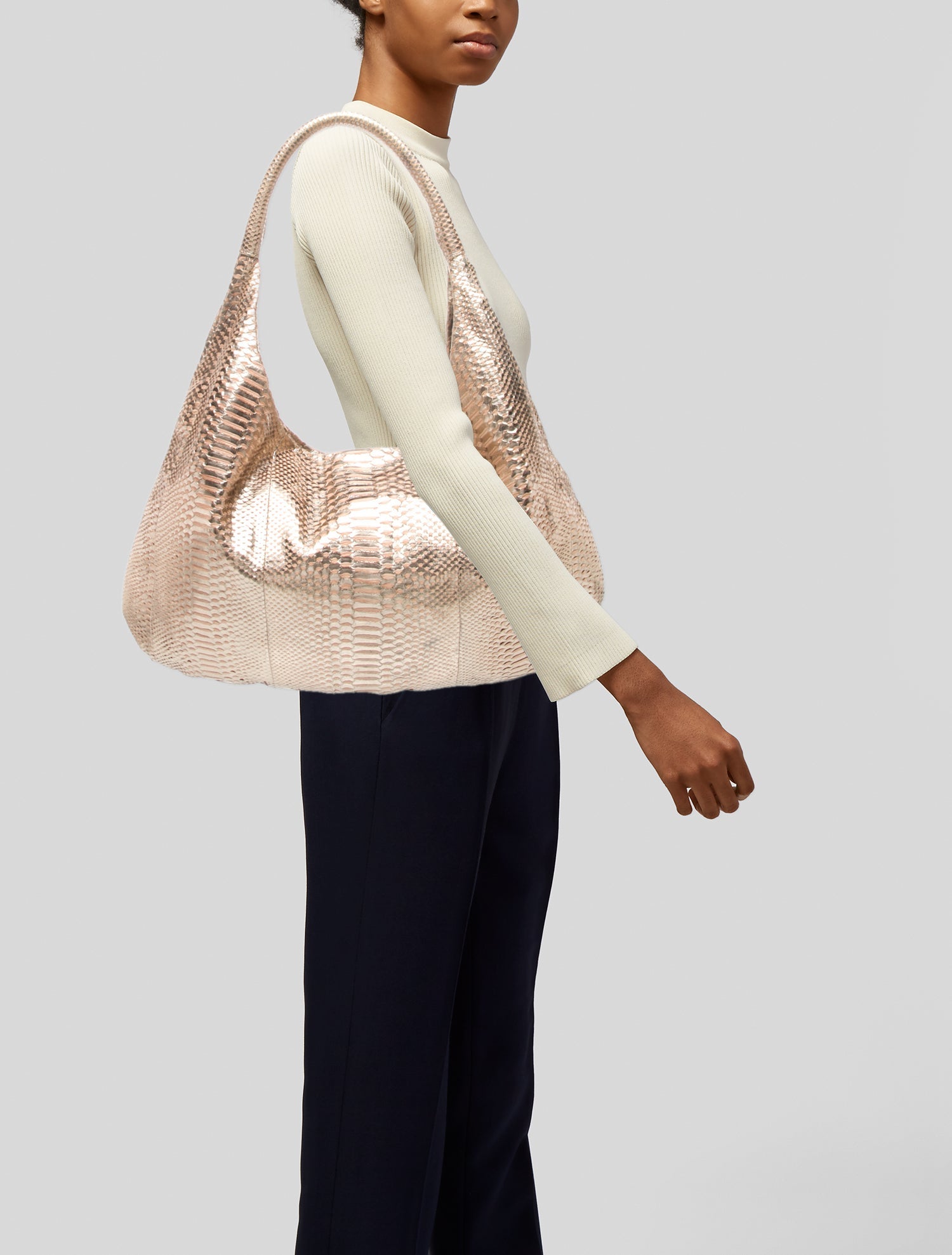 Devi Kroell Python Shoulder Bag