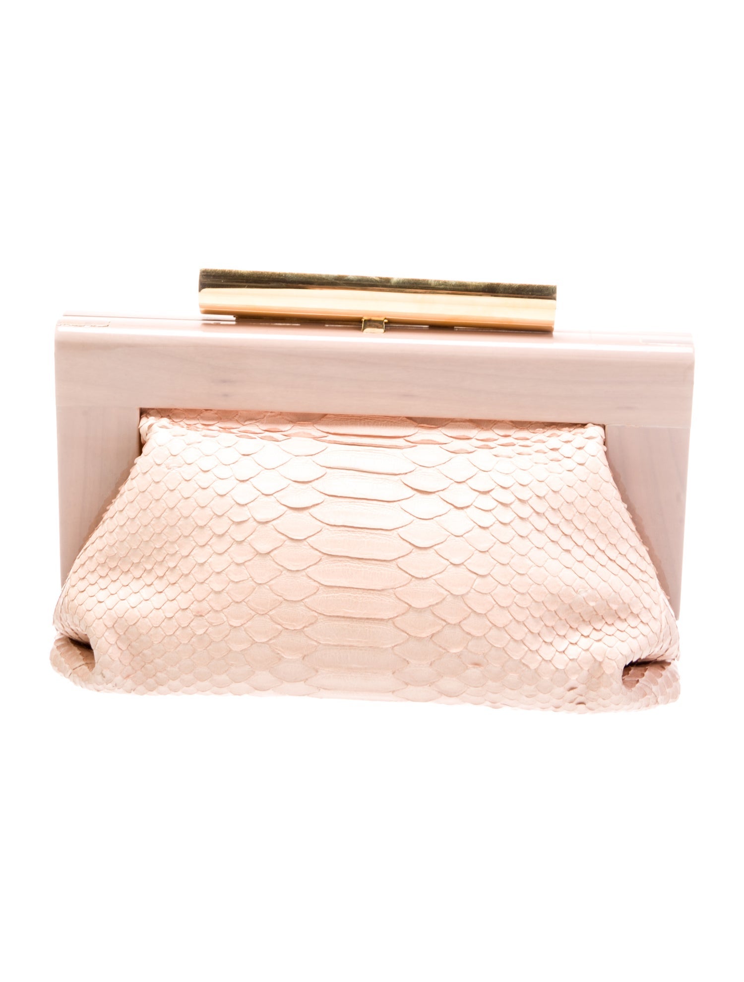 Devi Kroell Python Minaudière w/ Tags