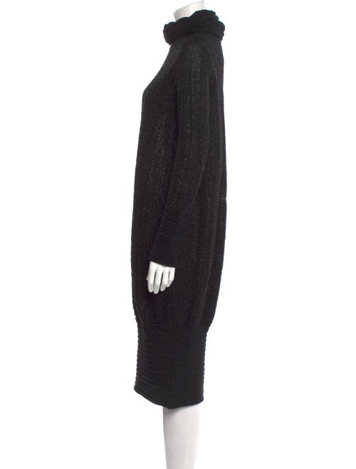 Devi Kroell Turtleneck Knee-Length Dress