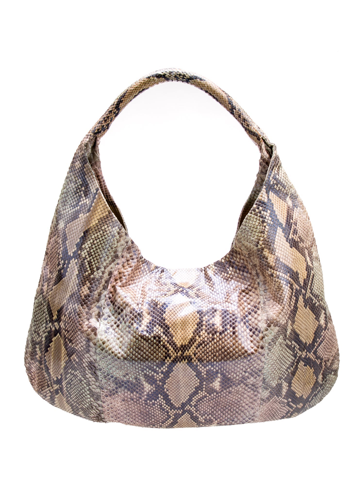 Devi Kroell Snakeskin Shoulder Bag