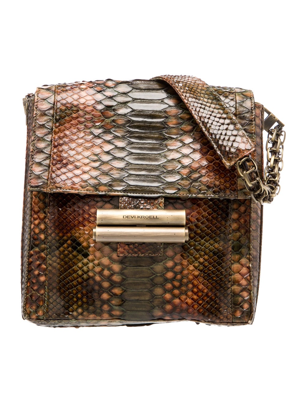 Devi Kroell Python Shoulder Bag - image 1