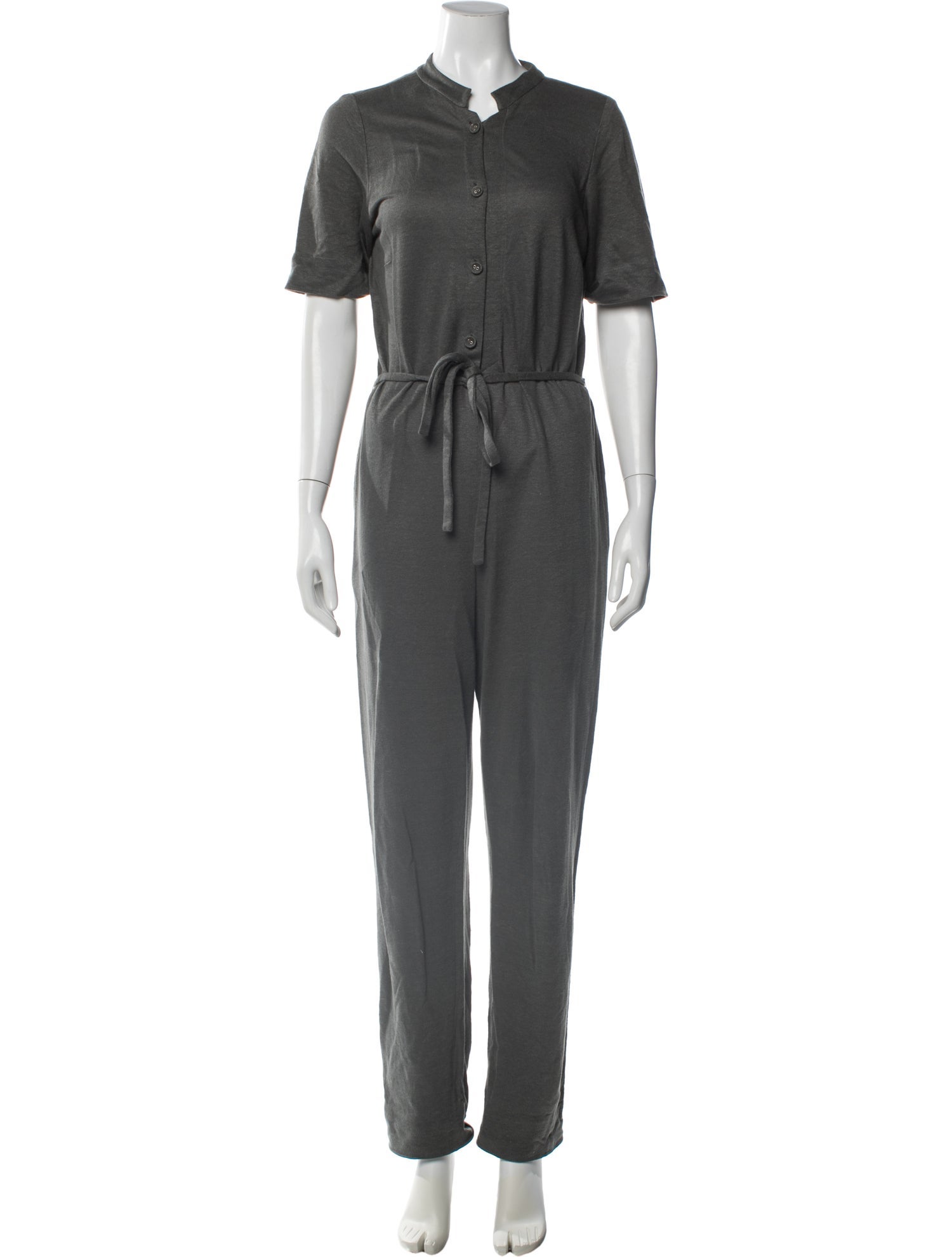 Devi Kroell Linen V-Neck Jumpsuit