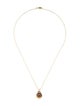 Devon Woodhill 18K Ruby Locket W/ 14K Chain